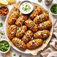 Loaded Potato Croquettes