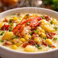Lobster and Corn Chowder