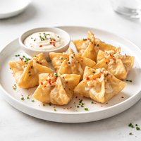 Lobster and Cream Cheese Wontons