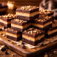 Lois Luscious Layered Fudge