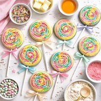 Lollipop Cookies