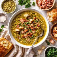 London Particular Soup Pea Ham Soup