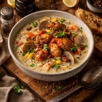 Lost Souls Seafood Chowder