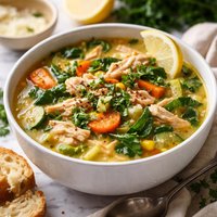 Lots of Veggies Crock Pot Chicken Soup