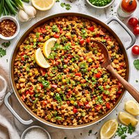 Louisiana Creole Vegetable Jambalaya