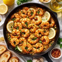 Louisiana Garlic Shrimp
