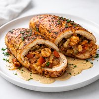 Louisiana Stuffed Chicken Breasts