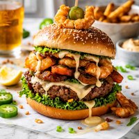 Louisiana Swamp Burger