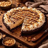 Low Cal Fat Peanut Butter Pie