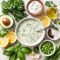 Low Calorie Creamy Herb Dressing