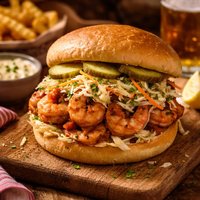 Low Country Shrimpburger
