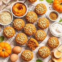 Low Fat Pumpkin Muffins
