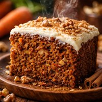Low Sugar Carrot Cake