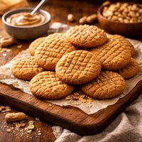 Lower Calorie Peanut Butter Cookies