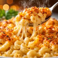 Lower Fat Baked Mac and Cheese