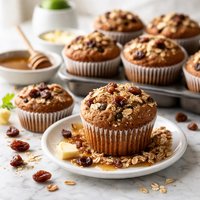 Lower Fat Raisin Bran Muffins