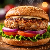 Lowfat Turkey Burger Recipe