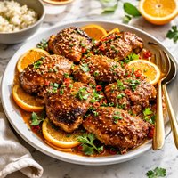 Lucky Chicken with Oranges