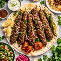 Luleh Kebabs Persian Ground Lamb Kebabs