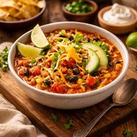 Lunch Box Taco Chicken Soup