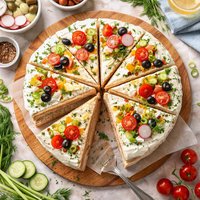 Luncheon Sandwich Torte