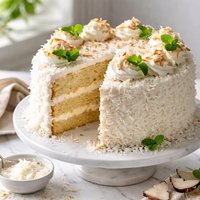 Luscious Coconut Cake