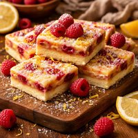 Luscious Lemon Raspberry Bars