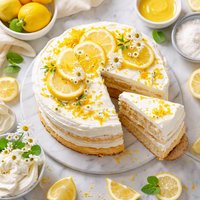 Luscious Lemonade Layer Cake