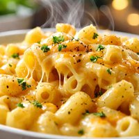 Luscious Lower Fat Macaroni Cheese