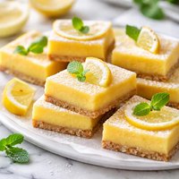 Luscious Sugar Free Lemon Bars