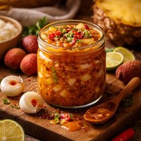 Lychee and Pineapple Stir Fry Sauce