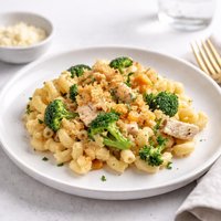 Mac N Cheese Chicken Broccoli Casserole
