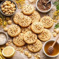 Macadamia and Wattleseed Shortbread