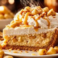 Macadamia Nut Cream Pie
