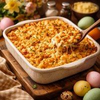 Macaroni and Cheese Bake for Easter
