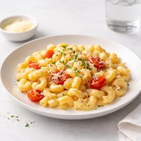Macaroni and Cheese in Our Family with Tomatoes