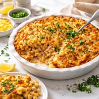 Macaroni and Cheese Tuna Pie