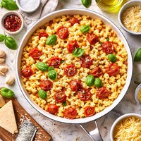 Macaroni and Cheese with Tomatoes