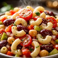 Macaroni Bean Salad