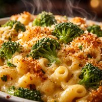Macaroni Cheese Broccoli Bake