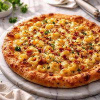 Macaroni Cheese Pizza