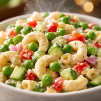 Macaroni Green Pea Salad