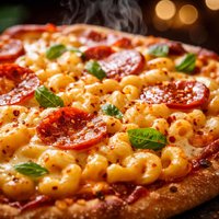 Macaroni Pizza