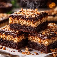 Macaroon Brownie Bars