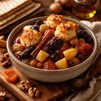 Macaroon Compote Passover