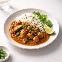 Madras Curry Vegan or Chicken
