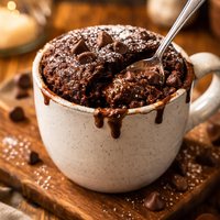 Magic Chocolate Mug Cake Microwave