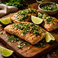 Mahi Mahi with Cilantro and Lime