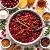 Make Ahead Brandied Cranberry Sauce