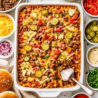 Make Ahead Cheeseburger Lasagna